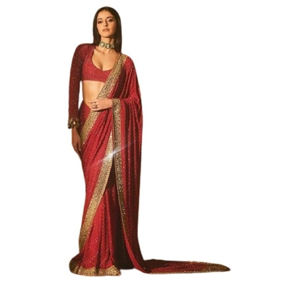 Ajrak Print Khesh Cotton Saree